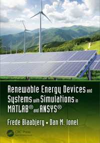 Renewable Energy Devices and Systems with Simulations in MATLAB® and ANSYS®