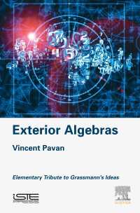 外積代数：グラスマンのアイデア<br>Exterior Algebras : Elementary Tribute to Grassmann's Ideas