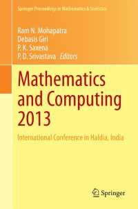 Mathematics and Computing 2013 : International Conference in Haldia, India