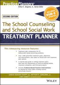 The School Counseling and School Social Work Treatment Planner, with DSM-5 Updates, 2nd Edition（2）