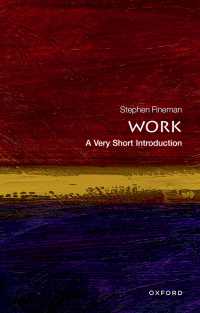 VSI仕事<br>Work: A Very Short Introduction