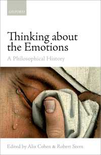 感情の哲学史<br>Thinking about the Emotions : A Philosophical History
