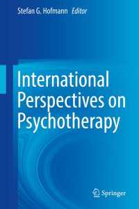 International Perspectives on Psychotherapy〈1st ed. 2017〉