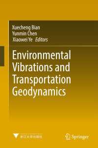 Environmental Vibrations and Transportation Geodynamics〈1st ed. 2018〉