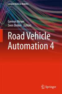 Road Vehicle Automation 4〈1st ed. 2018〉