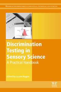 感覚科学における鑑別試験法<br>Discrimination Testing in Sensory Science : A Practical Handbook