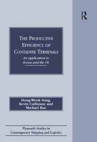 The Productive Efficiency of Container Terminals : An Application to Korea and the UK