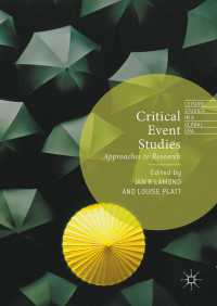 Critical Event Studies〈1st ed. 2016〉 : Approaches to Research