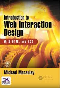 Introduction to Web Interaction Design : With HTML and CSS