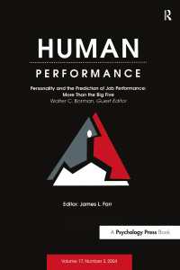 Personality and the Prediction of Job Performance : More Than the Big Five: A Special Issue of Human Performance