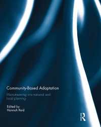 Community-based adaptation : Mainstreaming into national and local planning