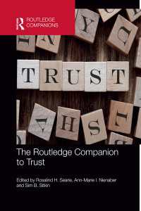 ラウトレッジ版　信頼研究必携<br>The Routledge Companion to Trust