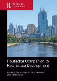 ラウトレッジ版　不動産開発必携<br>Routledge Companion to Real Estate Development