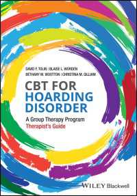 CBT for Hoarding Disorder : A Group Therapy Program Therapist's Guide