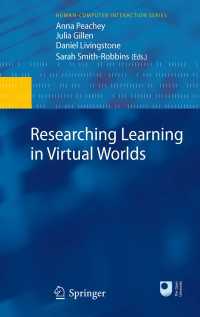 Researching Learning in Virtual Worlds