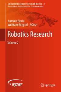 Robotics Research〈1st ed. 2018〉 : Volume 2