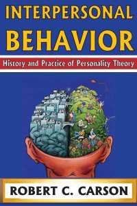 Interpersonal Behavior : History and Practice of Personality Theory（6 NED）