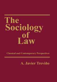 The Sociology of Law : Classical and Contemporary Perspectives