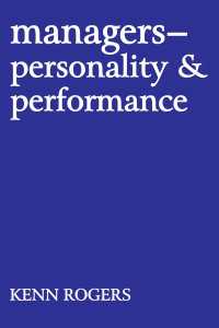 Managers : Personality and Performance