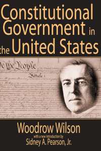 Ｗ．ウィルソン著／合衆国の立憲政府<br>Constitutional Government in the United States