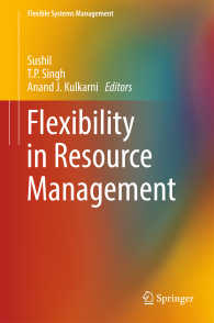 Flexibility in Resource Management〈1st ed. 2018〉