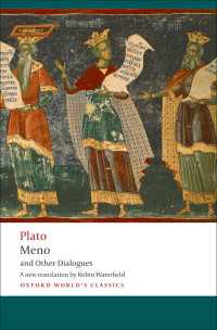 Meno and Other Dialogues : Charmides, Laches, Lysis, Meno