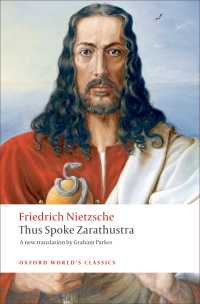 ニーチェ『ツァラストラはこう語った』（英訳）<br>Thus Spoke Zarathustra : A Book for Everyone and Nobody