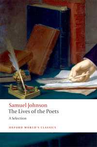 ジョンソン『詩人列伝』選集<br>The Lives of the Poets : A Selection