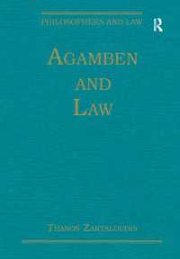 アガンベンと法：精選論文集<br>Agamben and Law