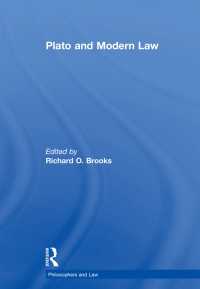 プラトンと近代法：精選論文集<br>Plato and Modern Law