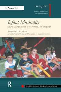 幼児期の音楽的才能の発達と教育的視座<br>Infant Musicality : New Research for Educators and Parents