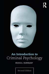 犯罪心理学入門（第２版）<br>An Introduction to Criminal Psychology（2 NED）