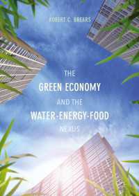 The Green Economy and the Water-Energy-Food Nexus〈1st ed. 2018〉