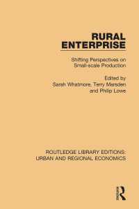Rural Enterprise : Shifting Perspectives on Small-scale Production