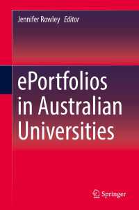 ePortfolios in Australian Universities〈1st ed. 2017〉