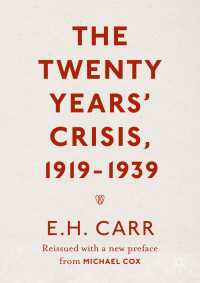 The Twenty Years' Crisis, 1919-1939〈1st ed. 2016〉 : Reissued with a new preface from Michael Cox
