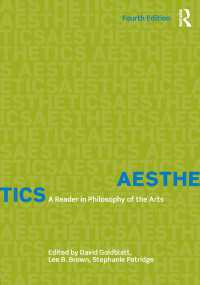 美学読本（第４版）<br>Aesthetics : A Reader in Philosophy of the Arts（4 NED）