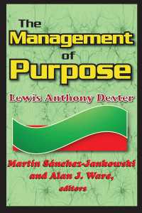 The Management of Purpose
