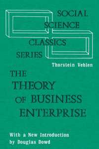 The Theory of Business Enterprise