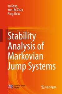 Stability Analysis of Markovian Jump Systems〈1st ed. 2018〉