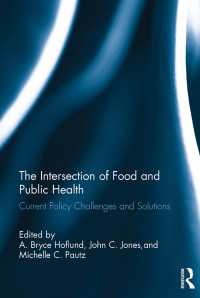 The Intersection of Food and Public Health : Current Policy Challenges and Solutions