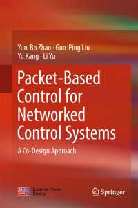 Packet-Based Control for Networked Control Systems〈1st ed. 2018〉 : A Co-Design Approach