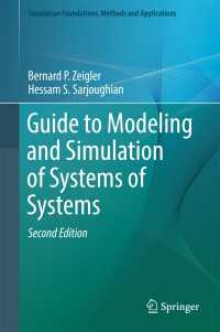 Guide to Modeling and Simulation of Systems of Systems〈2nd ed. 2017〉（2）