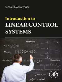 線形制御系入門<br>Introduction to Linear Control Systems