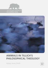 Animals in Tillich's Philosophical Theology〈1st ed. 2017〉