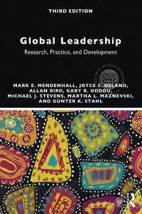グローバル・リーダーシップ：研究・実践・開発（第３版）<br>Global Leadership : Research, Practice, and Development（3）