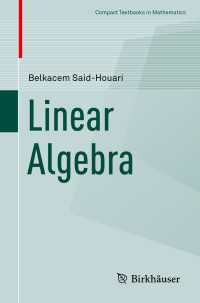 Linear Algebra〈1st ed. 2017〉