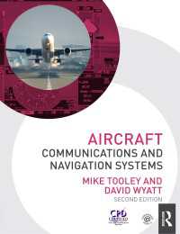 航空機通信測位システム（第２版）<br>Aircraft Communications and Navigation Systems（2 NED）