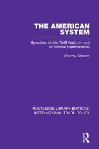 The American System : Speeches on the Tariff Question and on Internal Improvements