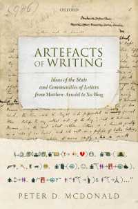 Artefacts of Writing : Ideas of the State and Communities of Letters from Matthew Arnold to Xu Bing